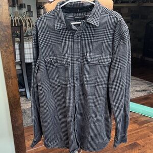 Banana Republic flannel coat